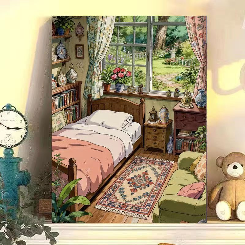 Cozy Bedroom Garden View Moder - Garden Camera 评论和价格