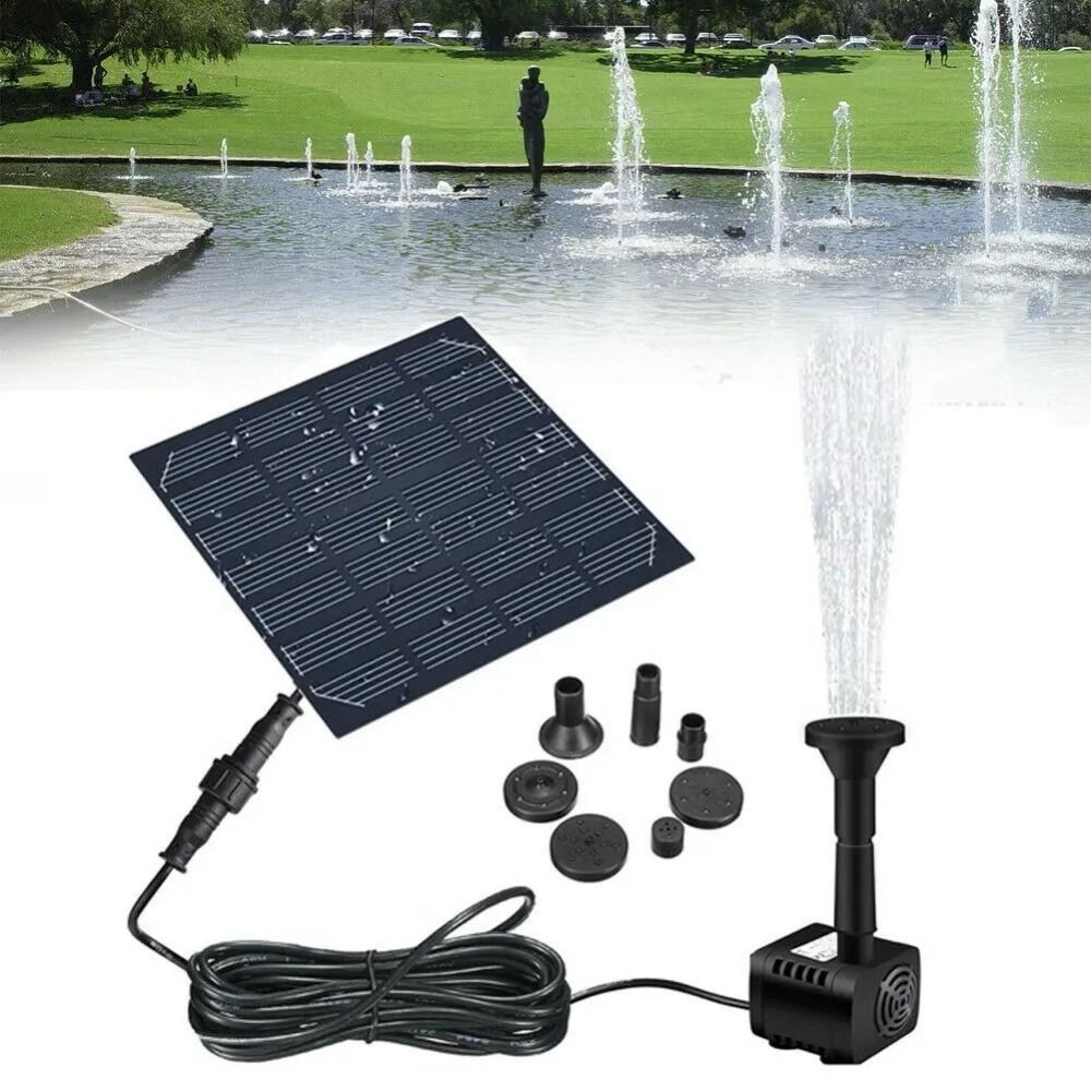 1.4W Mini Solar Fountain Pump  - Indoor Garden Kit 评论和价格