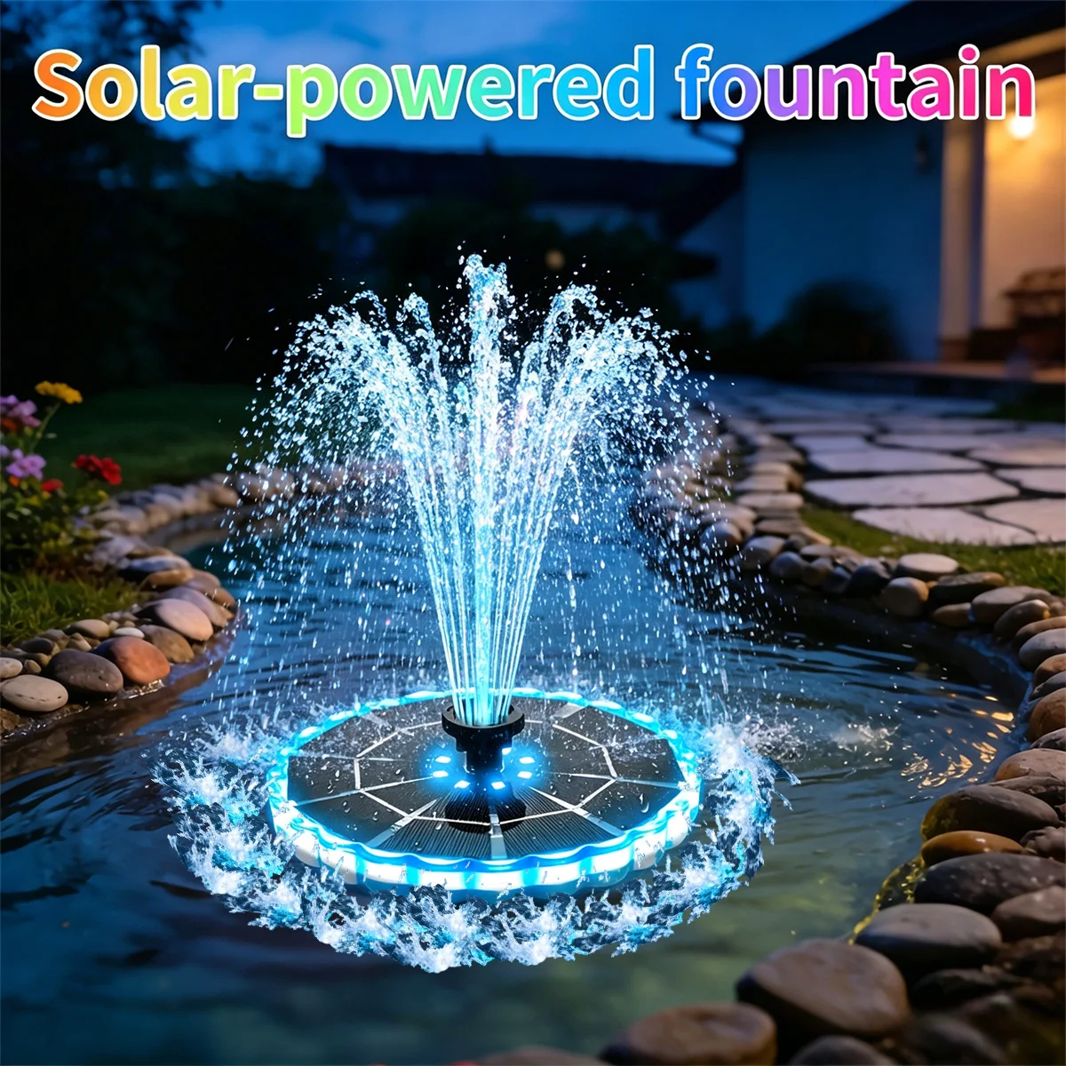 3.5W Outdoor Solar Fountain fo - Indoor Garden Kit 评论和价格