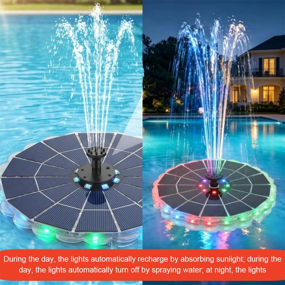 3.5W Outdoor Solar Fountain Pu - Indoor Garden Kit 评论和价格