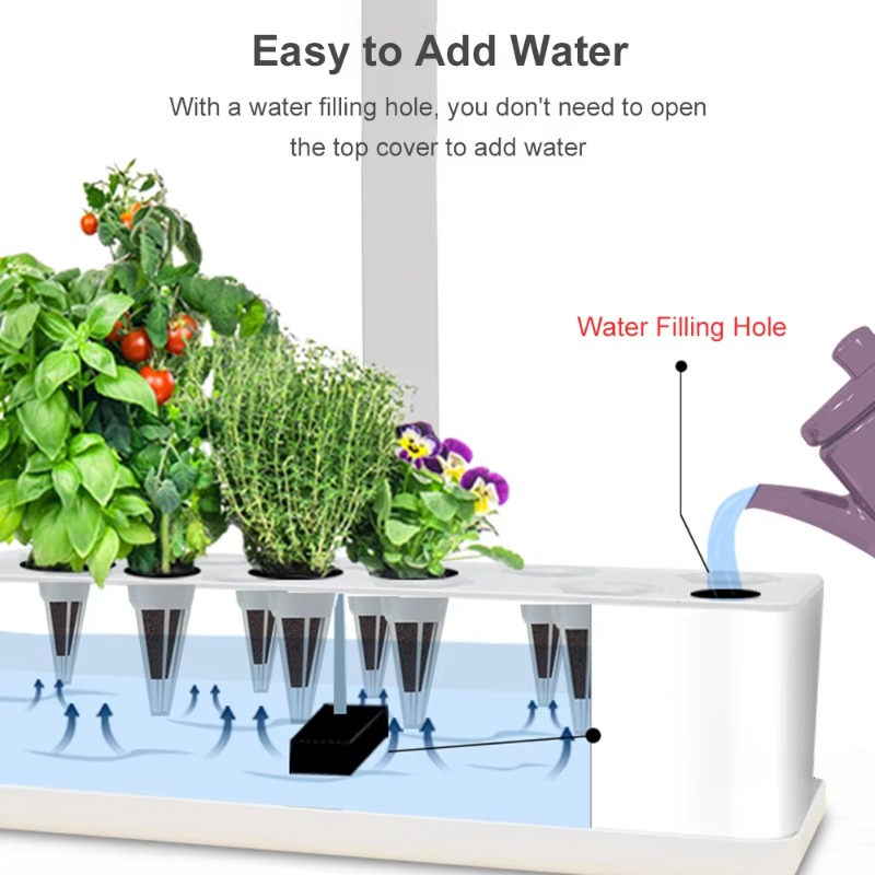 9 Pods Smart Hydroponics Growi - Smart Garden Kit 评论和价格
