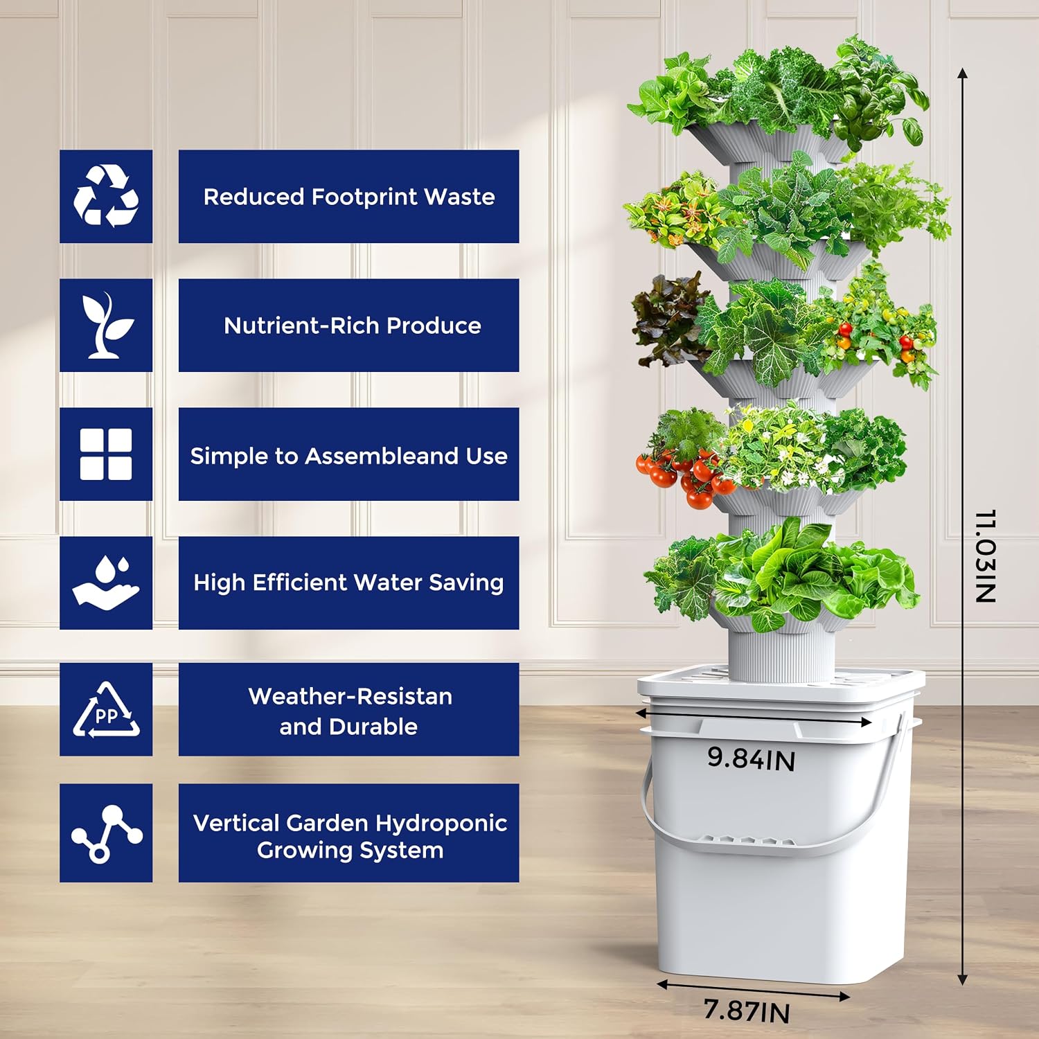 Hydroponics Growing System Kit - Indoor Garden Kit 评论和价格