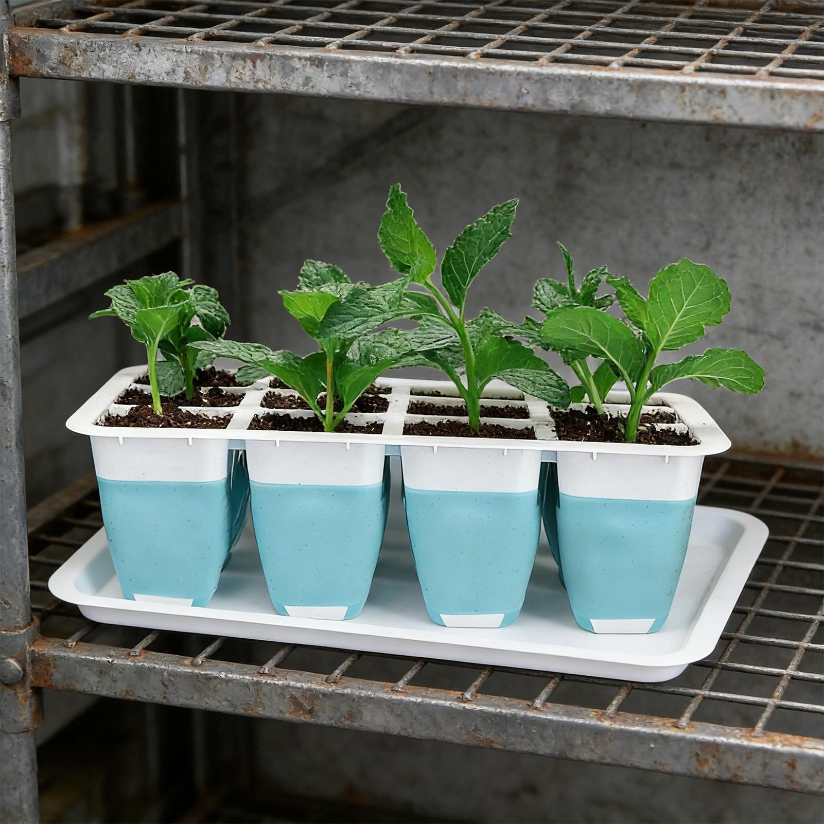 5 Pack Silicone Seed Starter T - Indoor Garden Kit 评论和价格