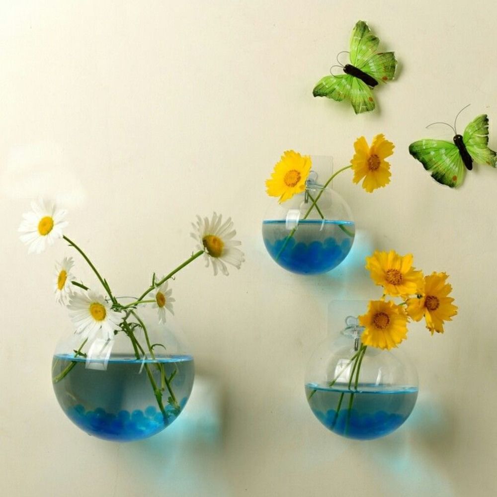 Transparent Glass Vase Wall Ha - Hydroponic Grow Pod 评论和价格