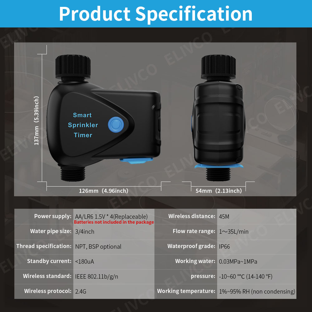 Tuya WiFi Smart Water Device w - Smart Garden System 评论和价格