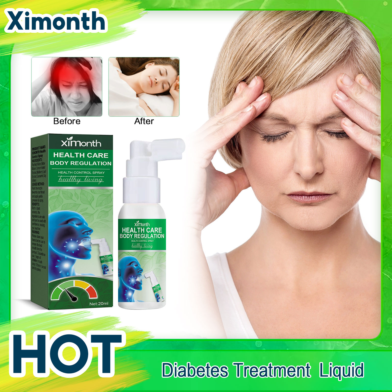Diabetes Treatment Spray Balan - Plant Monitor 评论和价格