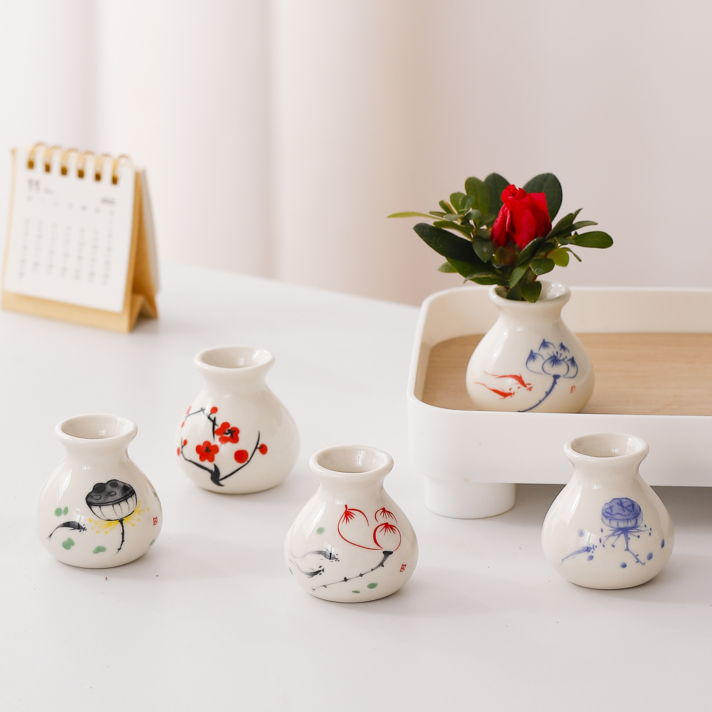 Retro Ceramic Vase Flower Vase - Hydroponic Grow Pod 评论和价格
